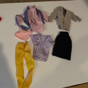 Doll Clothing Lot Various Outfits‎ Dresses Skirts Blazers Tops Accessories